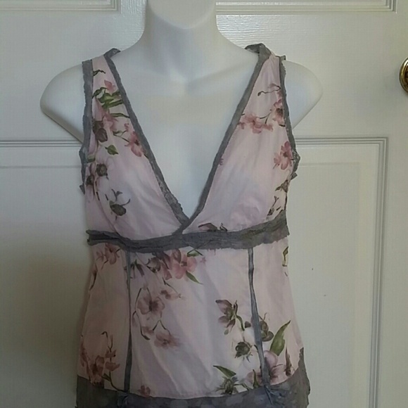 Floral Sleeveless Top by D&G