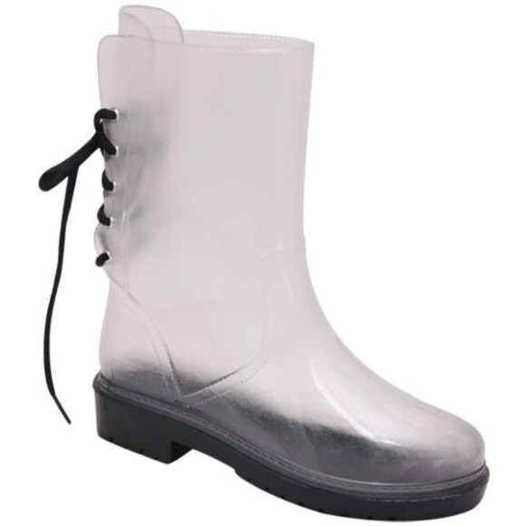 Clear Rain Boots