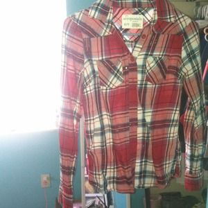 Aeropostale flannel plaid shirt