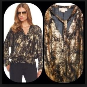 Michael Kors v-neck blouse