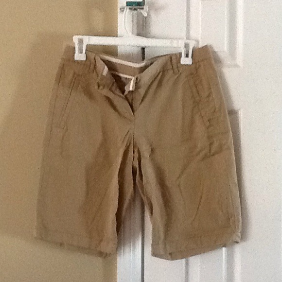 J crew kaki boy shorts