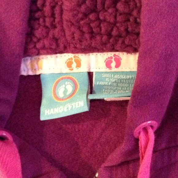 Purple & Pink XL Zip Up Hoodie - Picture 2 of 3