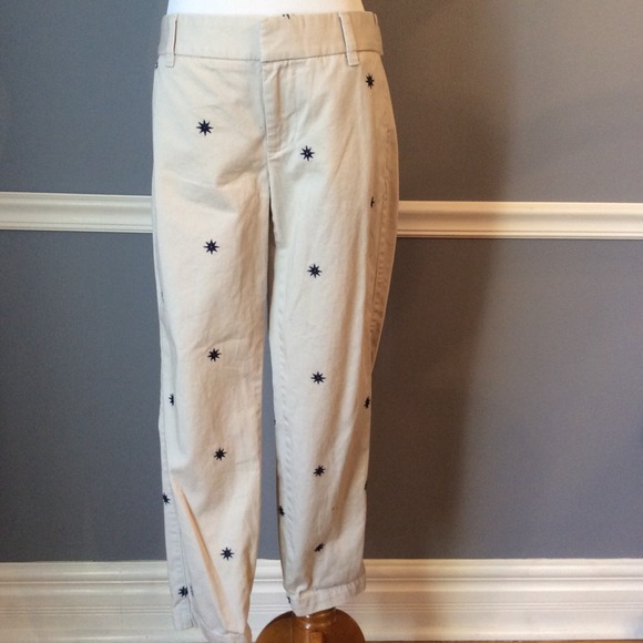 ✨Sale!✨J. Crew Embroidered Scout Chino - Picture 3 of 4