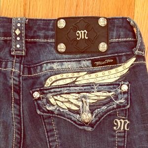 Miss Me Boot Cut Embellished Jeans