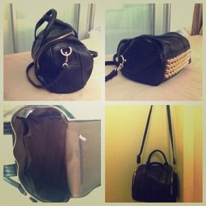 Studded Bottom Mini Satchel from Brandy Melville
