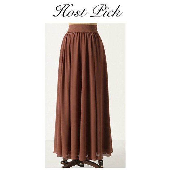 Anthropologie Dresses & Skirts - Anthro Lengthening Rays Maxi Skirt