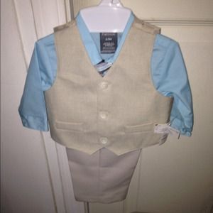 Baby boy dressy outfit 6-9 months