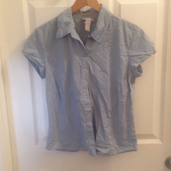 Light blue button up shirt by Old Navy - Picture 1 of 1