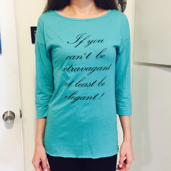 Cotton 3/4 Sleeve Top Tunic