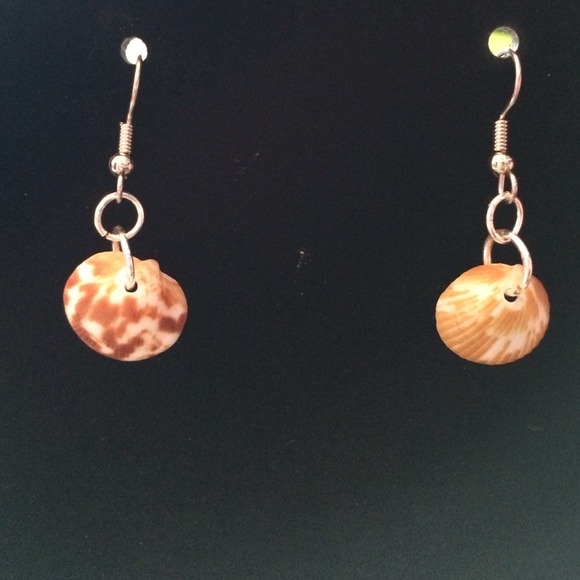 Handmade shell earrings