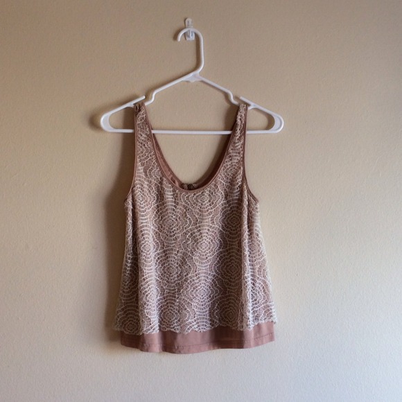 Lucca Couture lace tank top