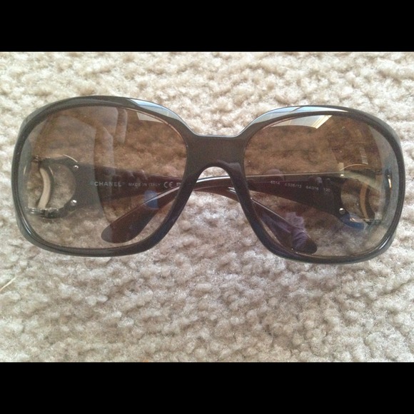 100% Authentic Chanel Sunglasses with case.