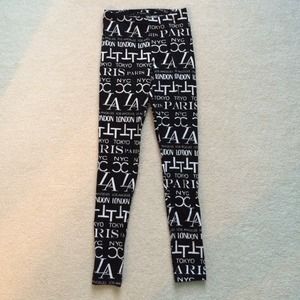 Patterned leggings