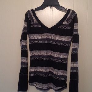 XS Miley max stretchy shirt w sheer panels