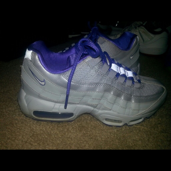 Grey and Purple Air Max - Picture 1 of 1