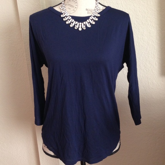GAP Tops - Bundle for @tsetse 2 Navy 3/4 Gap tops and striped