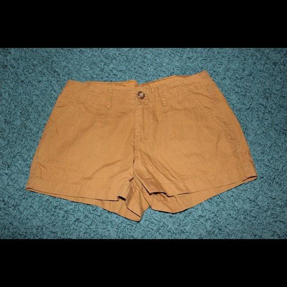 Never worn, Carmel colored shorts