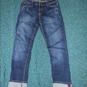 Cute cuff, mid calf Capri