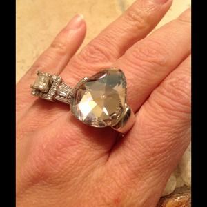 Genuine Swarovski crystal ring