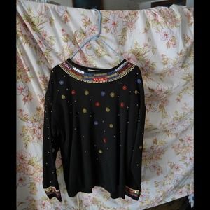 Beaded sweater