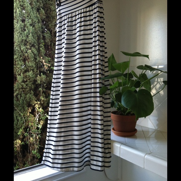 STRIPED MAXI SKIRT NWOT - Picture 2 of 3