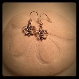 Trendy Fleur De Lis Earrings
