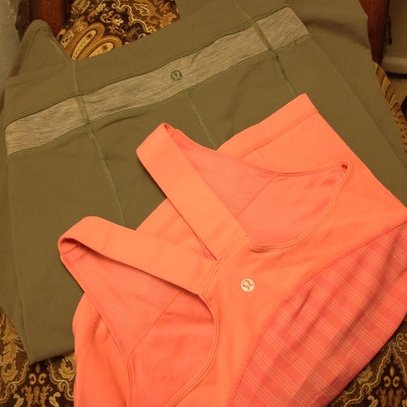 Bundle lulu thighs plus top for @nisab23