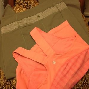 Bundle lulu thighs plus top for @nisab23