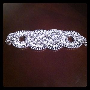 Stella & Dot braided cuff bracelet