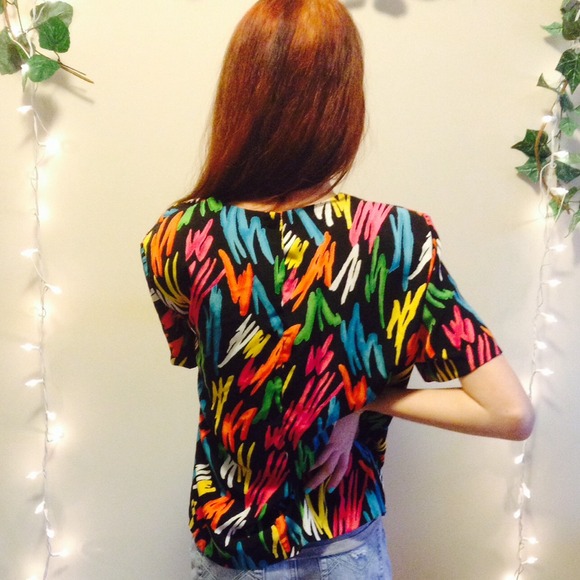 Vintage Neon Top - Picture 3 of 4