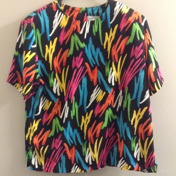 Vintage Neon Top - Picture 4 of 4