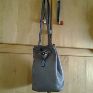 Blue Coach Backpack Purse