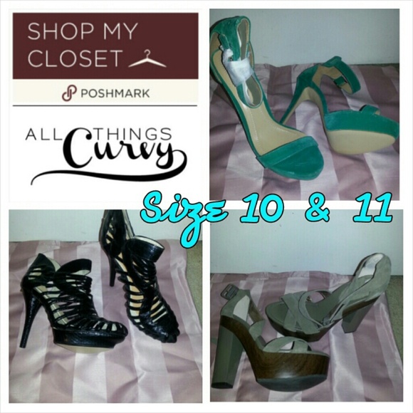 Hot Heels  & Boots size 10&11