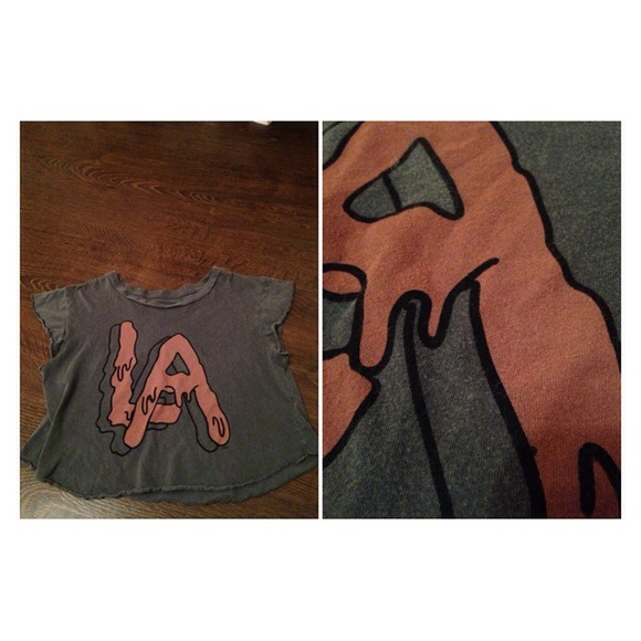 L.A. Crop Top Brandy Melville