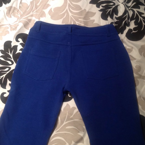 Royal Blue Jeggings size small - Picture 3 of 3