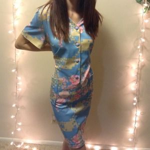 Pastel Vintage Dress