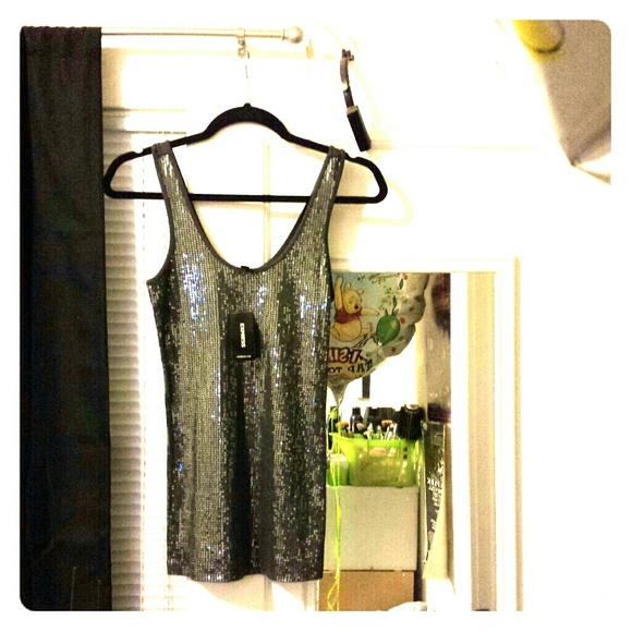 Sequin Tank Top
