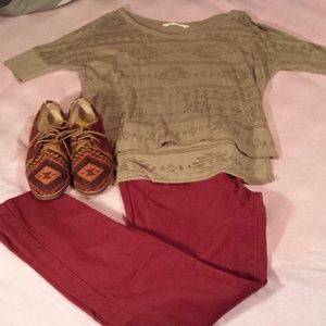 TRADED Steve Madden Jazie Oxfords- Tribal