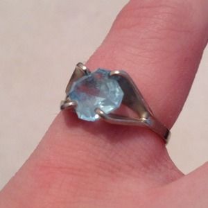 Blue rock ring