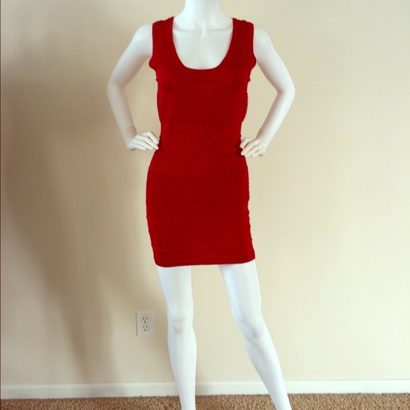 Bandage Red dress - Picture 1 of 2