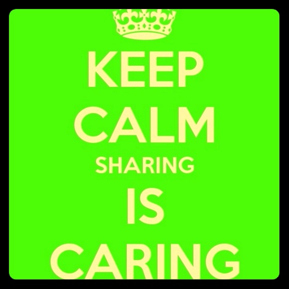 I love to share the things I like!