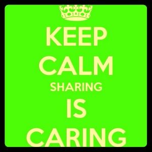 I love to share the things I like!