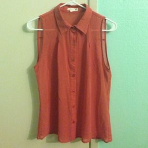 Salmon blouse