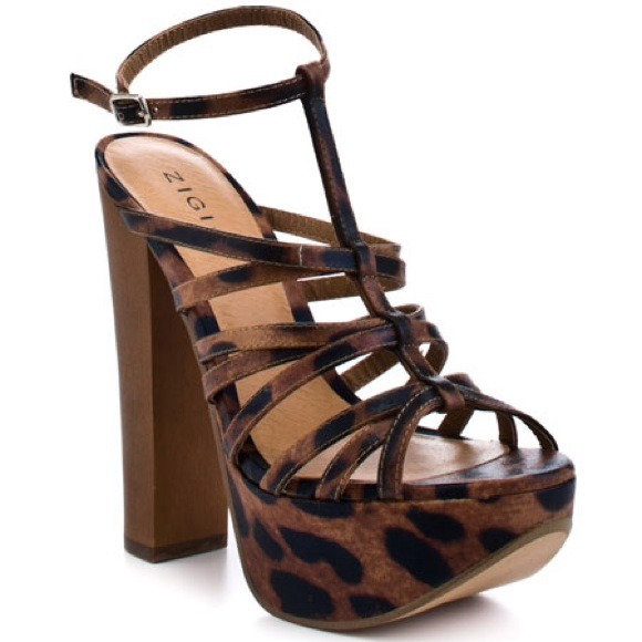 ZiGi Angie Leopard Brown and Tan