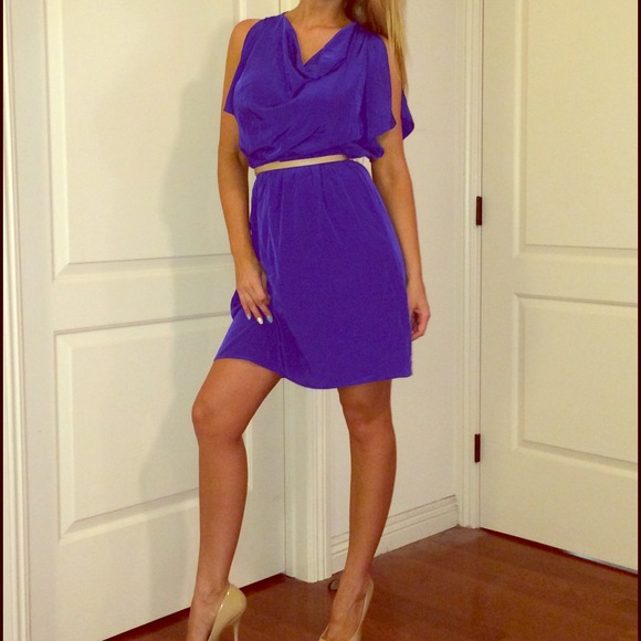 Reserved! Bright blue / purple dress