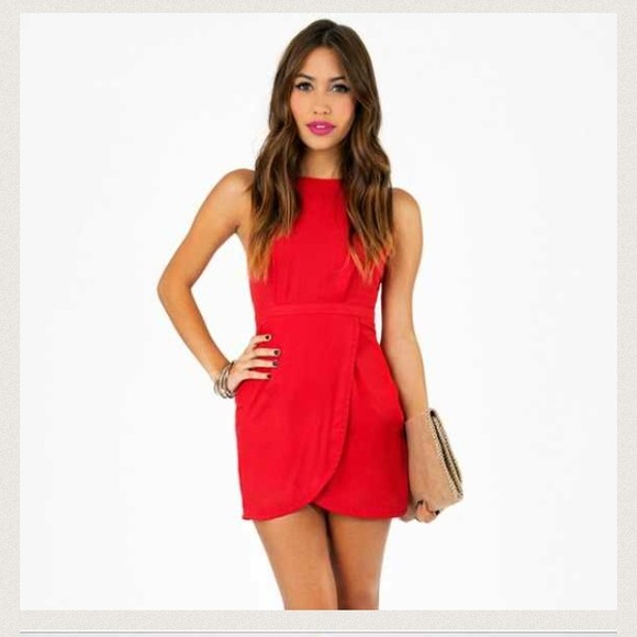 Tobi dress - Red NWOT