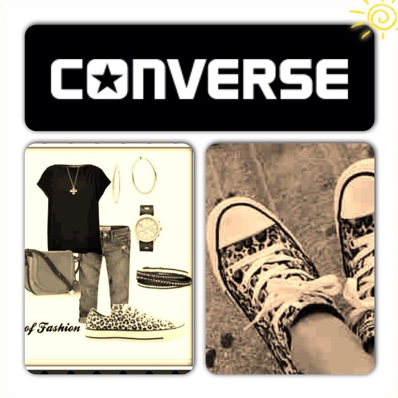 LEOPARD CONVERSE👍