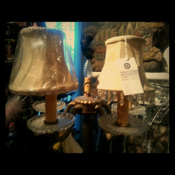 2 New in Plastic Small Lampshades - Picture 1 of 4