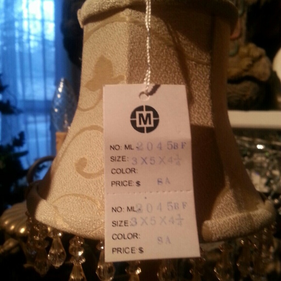 2 New in Plastic Small Lampshades - Picture 2 of 4