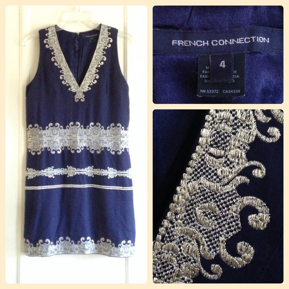 Holiday party ready🎇️Soft French Connection dress - Picture 2 of 4